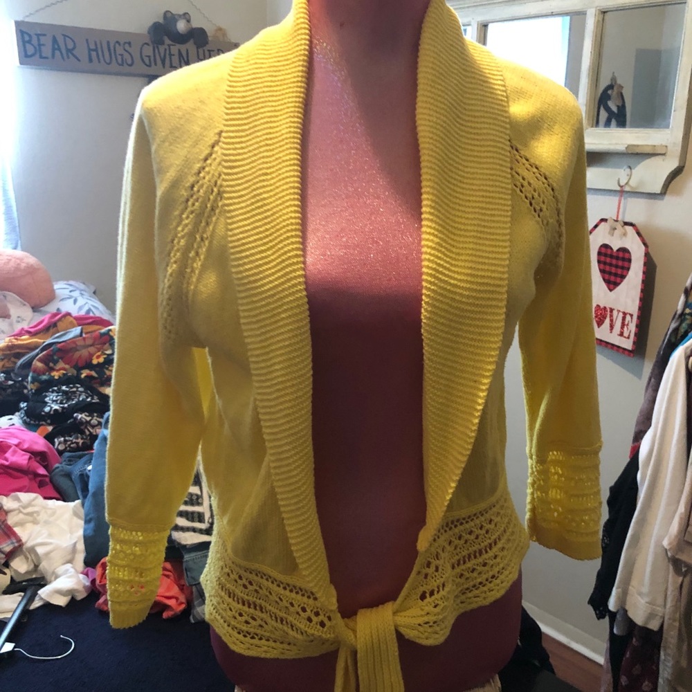 Gorgeous jones New York sweater / cardi
